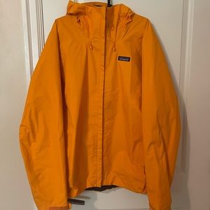 Men’s Patagonia Orange Rain Jacket